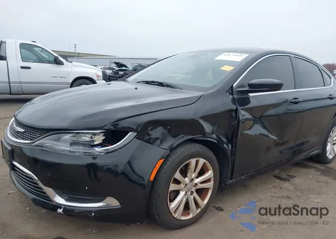 2016 Chrysler 200 Limited z USA, uszkodzony, nr VIN 1C3CCCAB0GN128066
